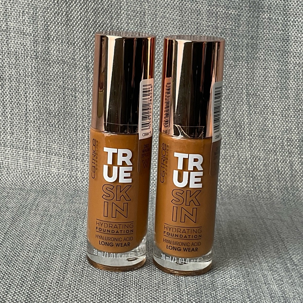 Catrice True Skin Hydrating Foundation 092 Warm Spices (2 Pack)
